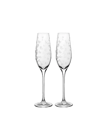 RAEDER | Sektglas 2er Set Herzen | 